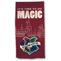Aymax Harry Potter Kinderhandtuch 70 x 140 cm rot