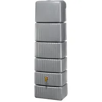 4rain Slim Wandtank 330 l steingrau