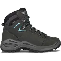 Lowa Renegade Evo GTX Mid Damen Asphalt/Türkis 37