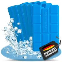 NEMT 6 Stück 400 ml Kühlakkus Kühlelemente für Kühltasche