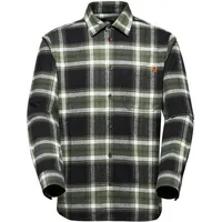 Mammut Trovat Langarmhemd - Black / Marsh - M