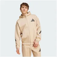 Adidas New Z.N.E. Reißverschlusspullover Magic Beige M