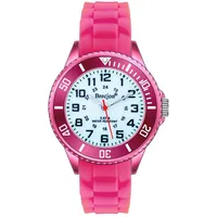 Brecjon Armbanduhr Mädchen Kinder wasserdicht Silikonuhr rosa 2402