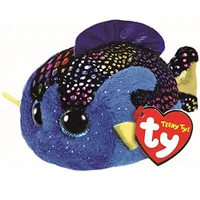 Ty Plüschtier MADIE, FISCH BUNT 10CM - Blau