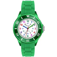 Brecjon Kinder Armbanduhr Jungen Mädchen Lernuhr Silikonuhr Kids 5ATM