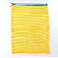 DEMA Raschelsack Kartoffelsäcke Netzsäcke Zwiebelsäcke 25 kg 10er Pack