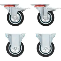 VidaXL Rollen 4 Stk. 75 mm