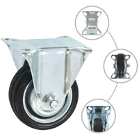 VidaXL 16 Stk. Bockrollen 75 mm