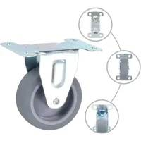VidaXL Bockrollen 4 Stk. 75 mm