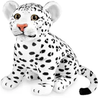 Brubaker Leopard Kuscheltier - 30 cm Stofftier - Baby