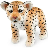 Brubaker Leopard Kuscheltier - 30 cm Stofftier - Baby