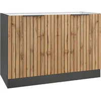 Kochstation Spülenschrank »KS-Lagos«, Breite 120 cm, wahlweise mit Spülbecken