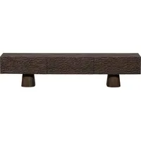 Woood Crumble Lowboard 180 cm Braun Holz