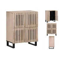 VidaXL Sideboard 60x34x75 cm Massivholz Mango