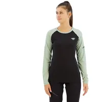 Dynafit Alpine Pro Langarm-t-shirt - Black Out / Jadelite