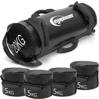 Eyepower 20kg Power Bag mit 4 Kettlebell Gewichten -