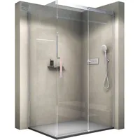 Bernstein Eckdusche mit Schiebetür Soft-Close DX906 FLEX - 8