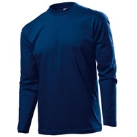Stedman Classic Long Sleeve Men Marine Baumwolle X-Large Herren