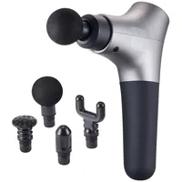 Vevor 50W Massagepistole, Elektrisches Massagegerät 6 Geschwindigkeiten 4 Köpfe