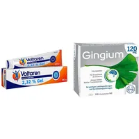  Gingium 120 mg Fta 120 stk + Voltaren Schmerzgel