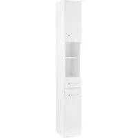 WELLTIME Ribera Hochschrank 25 x 190 x 35 cm