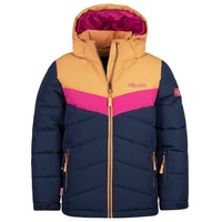 TROLLKIDS Gryllefjord Jacke - Navy / Honey / Fireberry