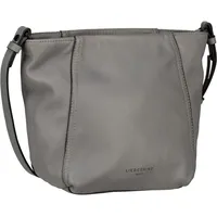 Liebeskind Berlin Umhängetasche Hobo Bag, aus echtem Leder grau