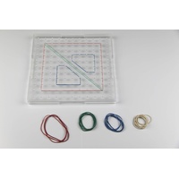 Wissner 81605, Geometriebrett 23cm, ab 6 Jahre, Geometrie lernen