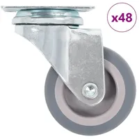 VidaXL 48 Stk. Lenkrollen 50 mm