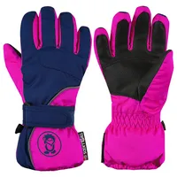 TROLLKIDS Troll Handschuhe - Navy / Magenta - 11-12