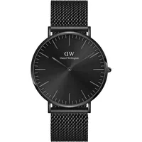 Daniel Wellington - Herrenuhr Edelstahl Herrenuhren Schwarz (164.39 €