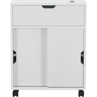 [en.casa] Badezimmerschrank Kempele Nischenschrank 67x52x17 cm