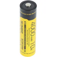 Nitecore 18650 Li-Ion Akku, NL1840HP, 4000mAh, mit Schutzschaltung