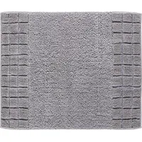 GRUND Badematte Chess Silber 50 x 60 cm