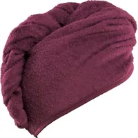 Erwin Müller Turban Microfaser beere Größe 28x70 cm