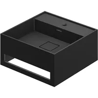 Steinberg Serie 443 Waschtischarmatur Mattschwarz