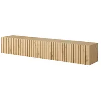 Selsey Telire Lowboard 175 cm Wotan Eiche MDF