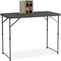 Relaxdays Campingtisch klappbar grau