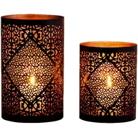 Marrakesch Orient & Mediterran Interior Teelichthalter 20cm 2er Set