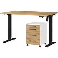 Germania Büromöbel-Set »Profi 3.0«, Büromöbel-Set bestehend aus Schreibtisch und