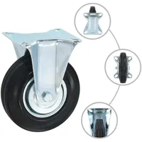 VidaXL 8 Stk. Bockrollen 125 mm