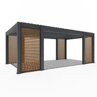 Weide Prestige Pergola | Voll-Alu-Pavillon | 3,6 x 6,57