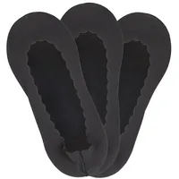 LASCANA Feinfüßlinge Damen 3x schwarz Gr.39-42