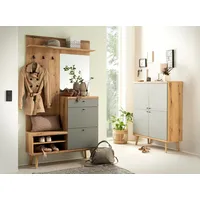 INOSIGN »Mavas, Garderobe mit Stauraum, Garderobenschrank im Scandic Design«,