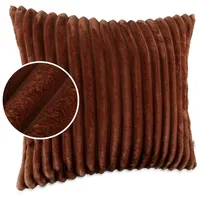 Kisska Dekokissen Kissenbezug Sofakissen Pillow Plüsch Kuschelkissen Zierkissen Cord