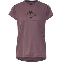 Asics Fujitrail Logo Kurzarm-t-shirt - Violet - L