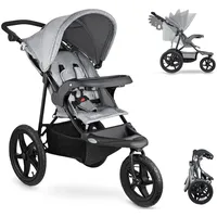 Moby-System Jogging Kinderwagen mit großen Luftreifen, ideal für schwieriges