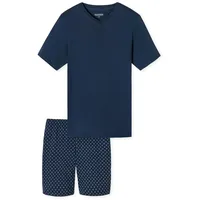 SCHIESSER Herren Pyjama Casual Essentials