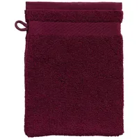 CASANOVA MICRO Waschhandschuh 16 x 21 cm bordeaux