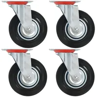 VidaXL 8 Stk. Lenkrollen 125 mm